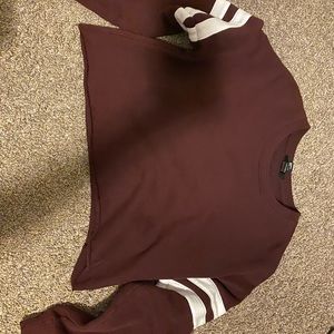 crop top long sleeve